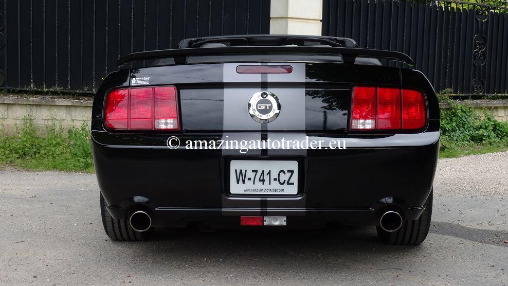LXQHWJ Housse de Siege Voiture Universelle pour Ford Mustang GT  Coupe/Mustang GT Cabriolet/Mustang SVT Cobra Coupe(P47)/Mustang Coupe(P40)  Accessoire