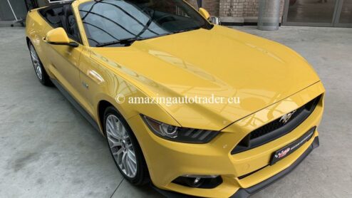 Ford Mustang GT 5.0 Cabriolet 02-2016 California Yellow (6) Ford Mustang GT 5.0 Cabriolet 02-2016 California Yellow (6)